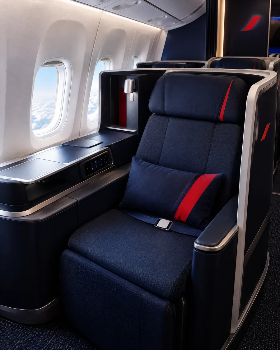 Khoang Thương gia minh họa theo nhận diện hãng: Air France