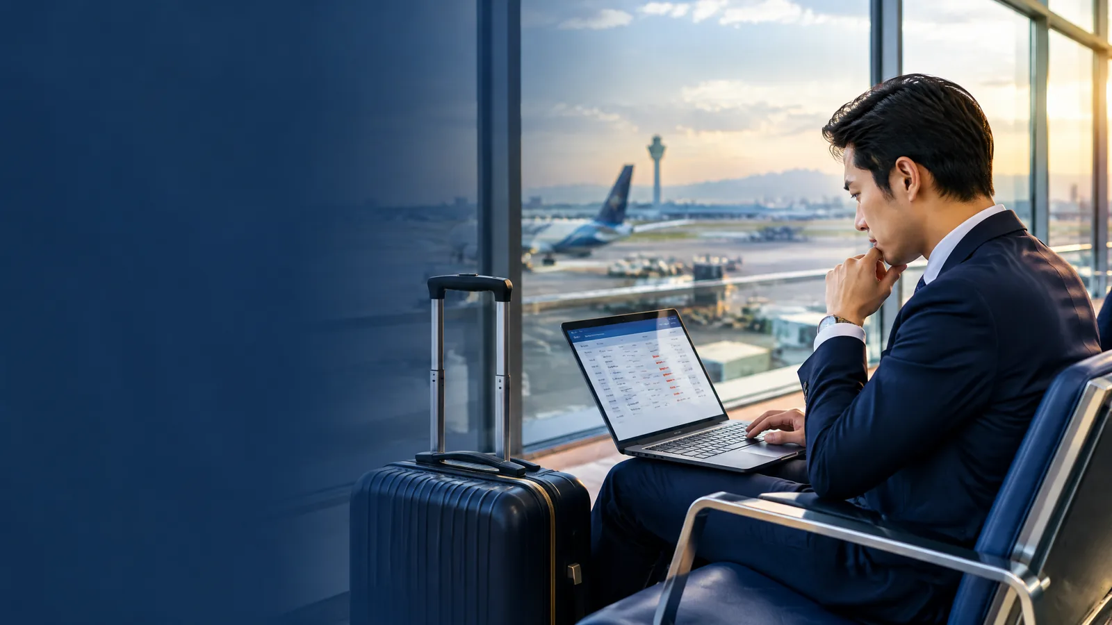 Đổi vé máy bay do đổi lịch công tác: kiểm tra điều kiện và chi phí – ảnh minh họa hành trình hàng không
