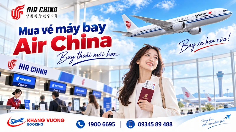 Đặt mua chuyến bay Air China giá rẻ