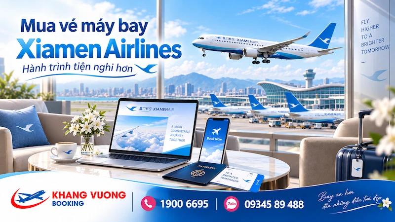 Đặt vé máy bay Xiamen Airlines giá tốt