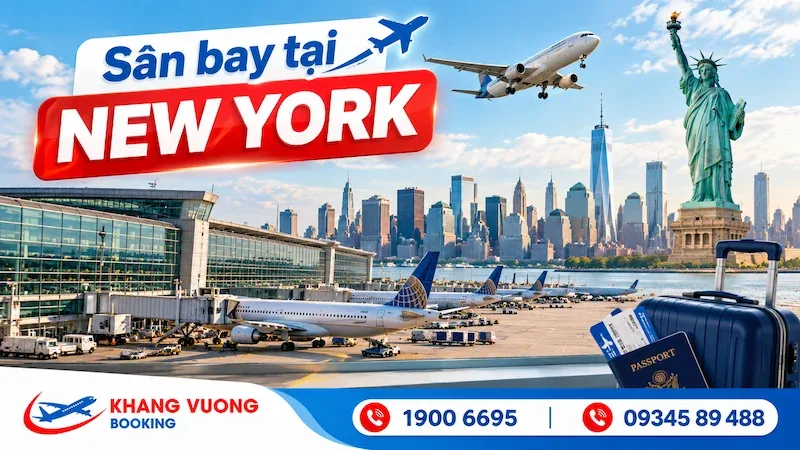 New York có những sân bay nào? Danh sách sân bay chi tiết