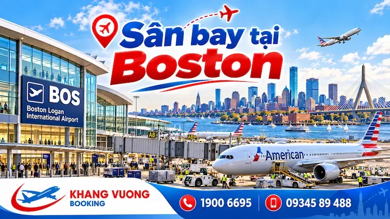 Các sân bay lớn ở Boston - Danh sách và kinh nghiệm di chuyển