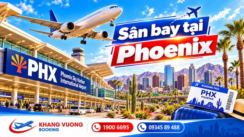 Các sân bay lớn ở Phoenix - Địa chỉ và kinh nghiệm chọn sân bay