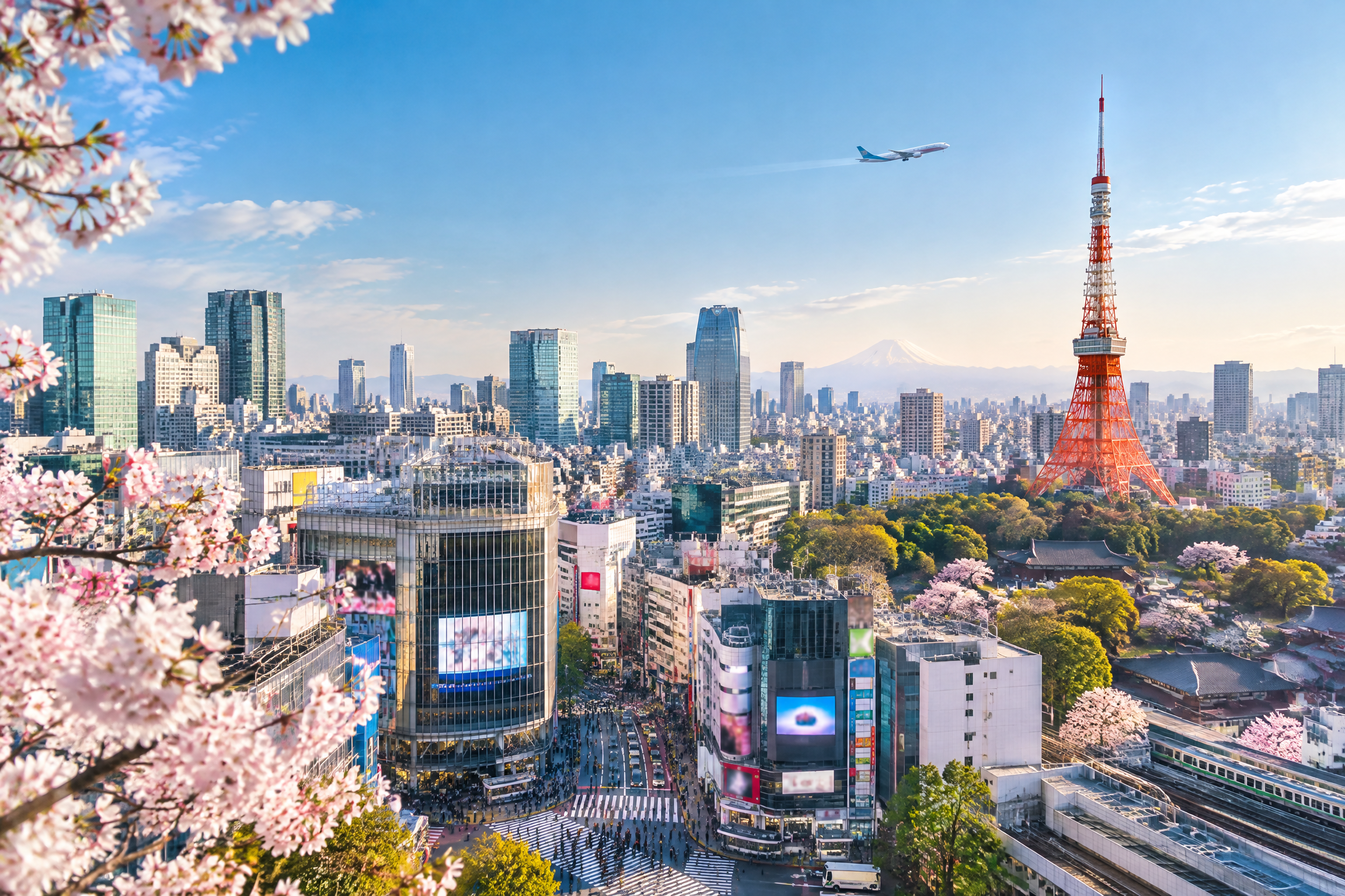 Tokyo và tháp Tokyo cho hành trình đi Nhật Bản