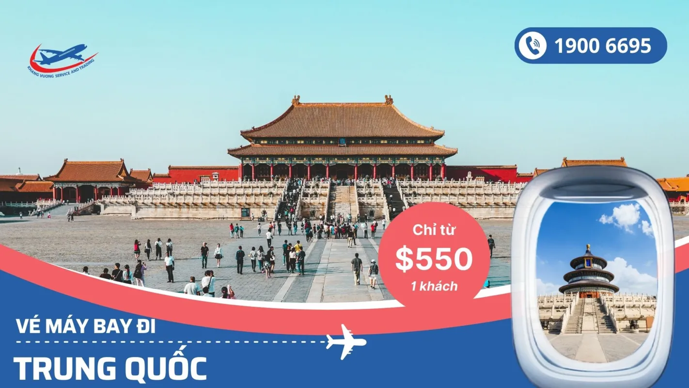 Vé máy bay đi Trung Quốc