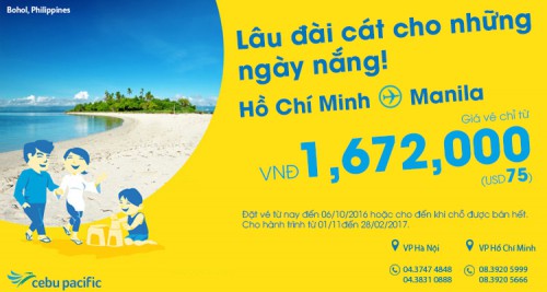 khuyen mai cebu pacific