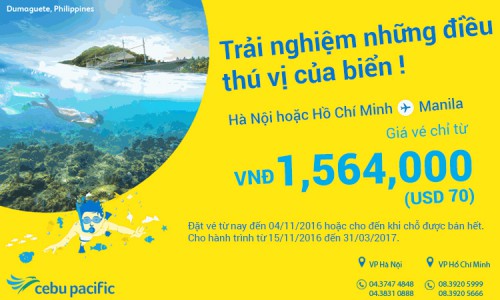 khuyen mai cebu pacific