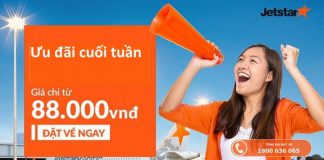 Siêu KM cuối tuần của Jetstar
