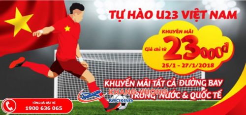 Vietjet Air mở bán vé khuyến mãi giá 23.000