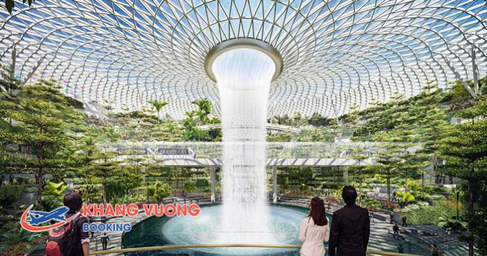 Thác nước trong nhà cao nhất thế giới