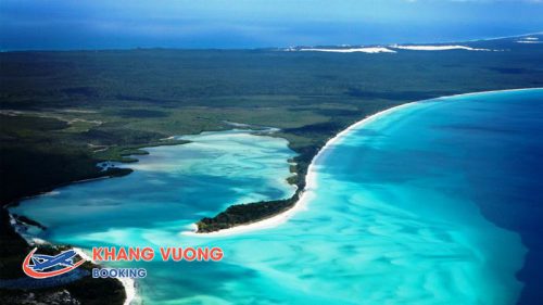 Hồ nước McKenzie tại đảo Fraser Que