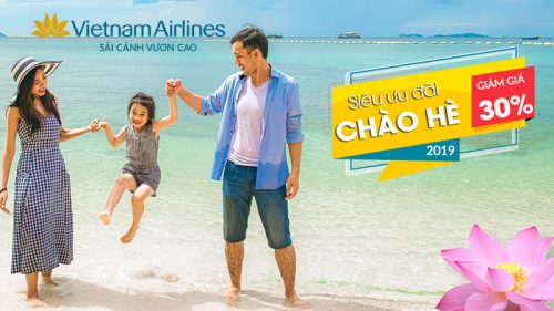 Khuyến mãi lớn từ Vietnam Airlines vé máy bay chỉ 9 USD