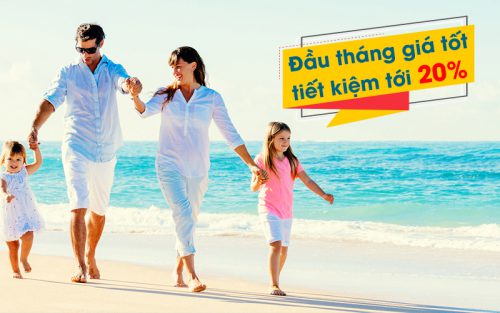 Vietnam Airlines khuyến mãi 5 ngày vàng đầu tháng giá tốt