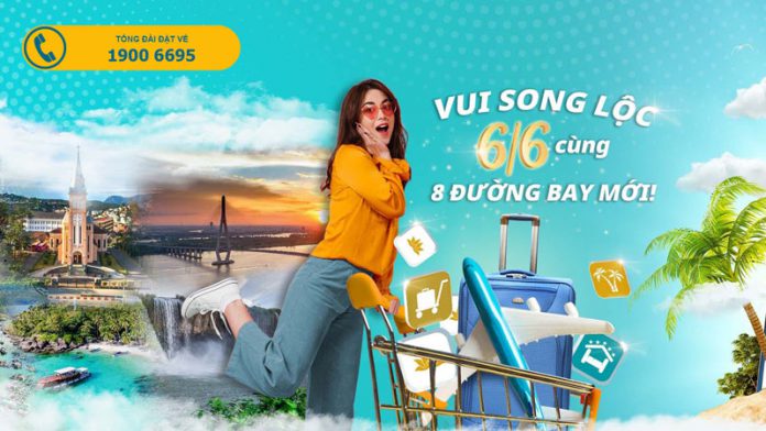 Vé máy bay khuyến mãi chỉ 66.000 từ Vietnam Airlines