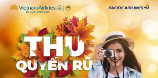 Khuyến mãi “đón thu quyến rũ” Vietnam Airlines giá vé chỉ từ 69.000 VND