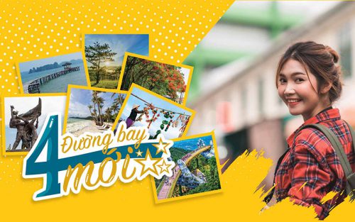 Vietnam Airlines mở 4 đường bay mới hè rực rỡ chỉ từ 199.000 VND