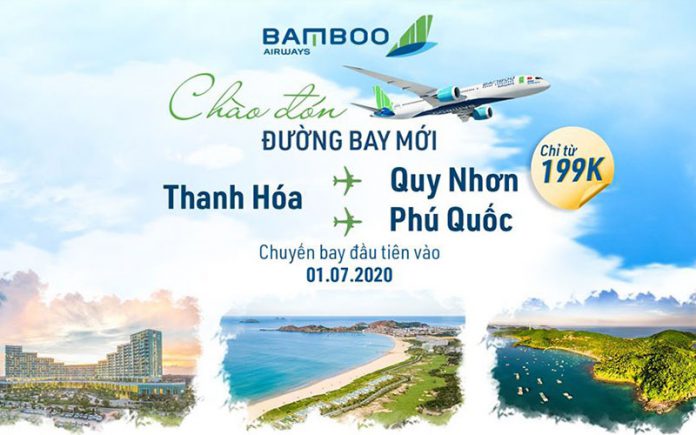 Bamboo Airways mừng 3 đường bay mới khuyến mãi chỉ từ 199.000 VND