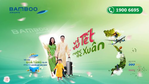 Khuyến mãi Tết rước lộc xuân cùng Bamboo Airways chỉ từ 36.000 VND