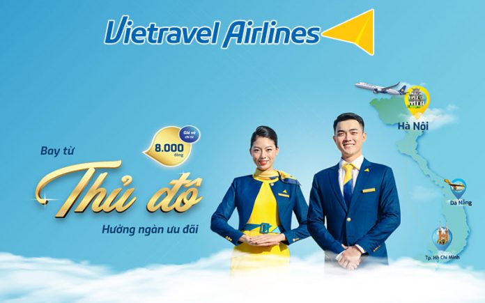 Vietravel Airlines khuyến mãi kích cầu du lịch chỉ từ 8.000 VND