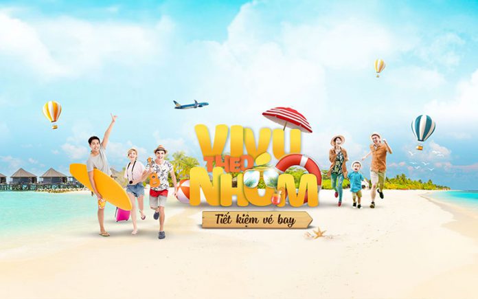 Giảm đến 15% vivu theo nhóm khuyến mãi từ Vietnam Airlines