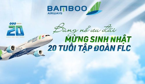 Khuyến mãi Bamboo Airways mừng sinh nhật FLC chỉ từ 20.000 VND