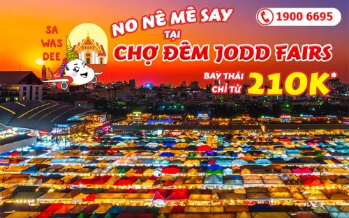Vietjet Air khuyến mãi vé máy bay đi Thái từ 950k