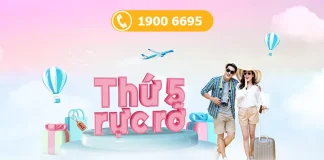 Thứ 5 rực rỡ - Vietnam Airlines giảm giá 109.000 đồng