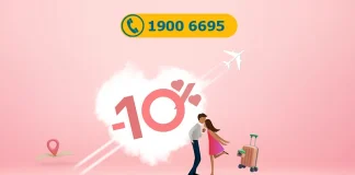 Ưu đãi giảm 10% giá vé máy bay Vietnam Airlines 14-2