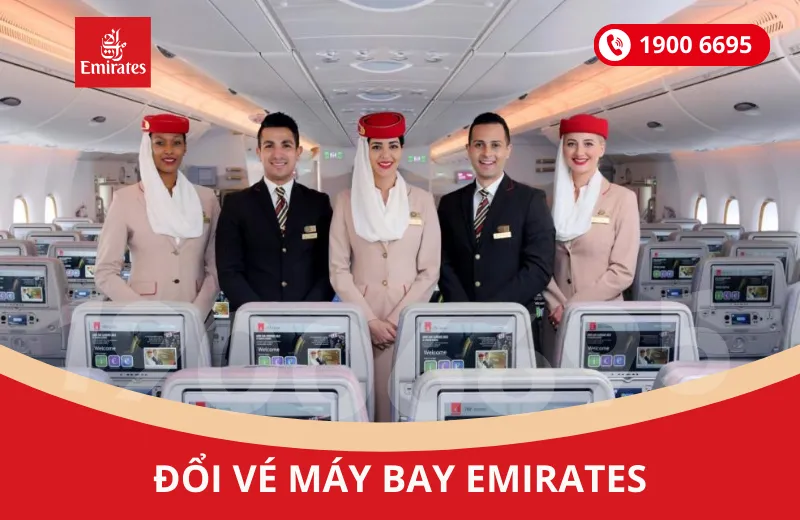 Đổi vé máy bay Emirates