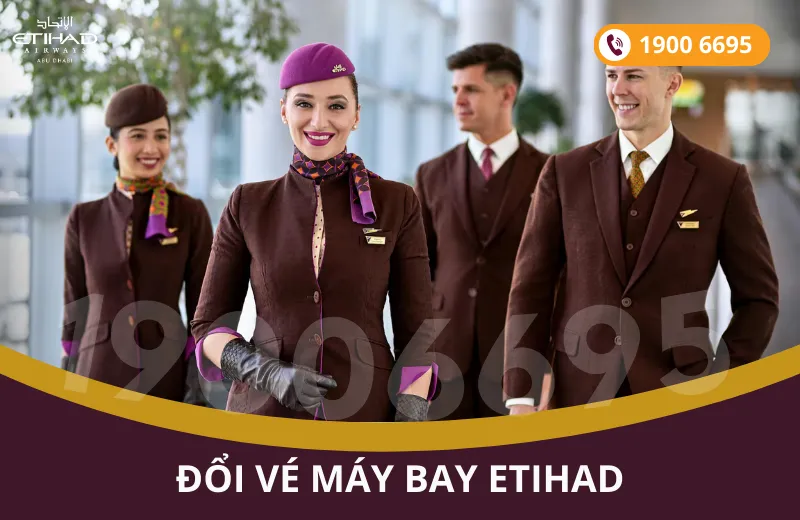 Đổi vé máy bay Etihad Airways