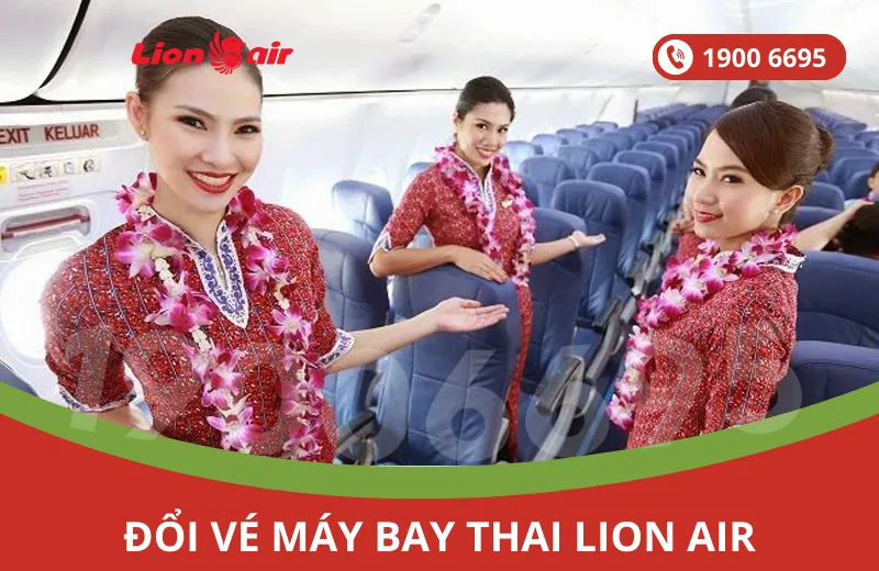 Đổi vé máy bay Thai Lion Air