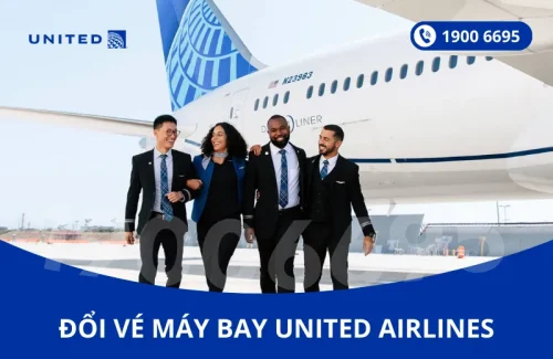 Đổi vé máy bay United Airlines
