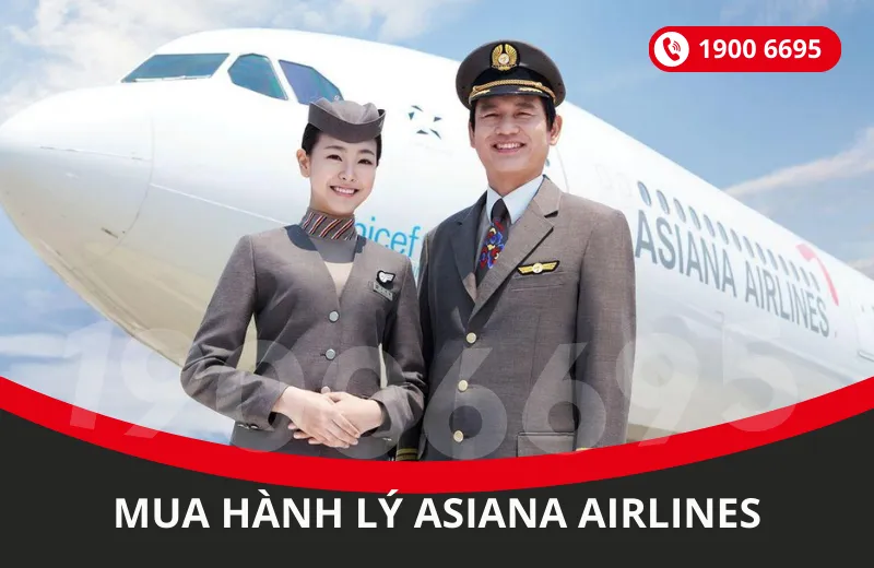 Mua thêm hành lý Asiana Airlines