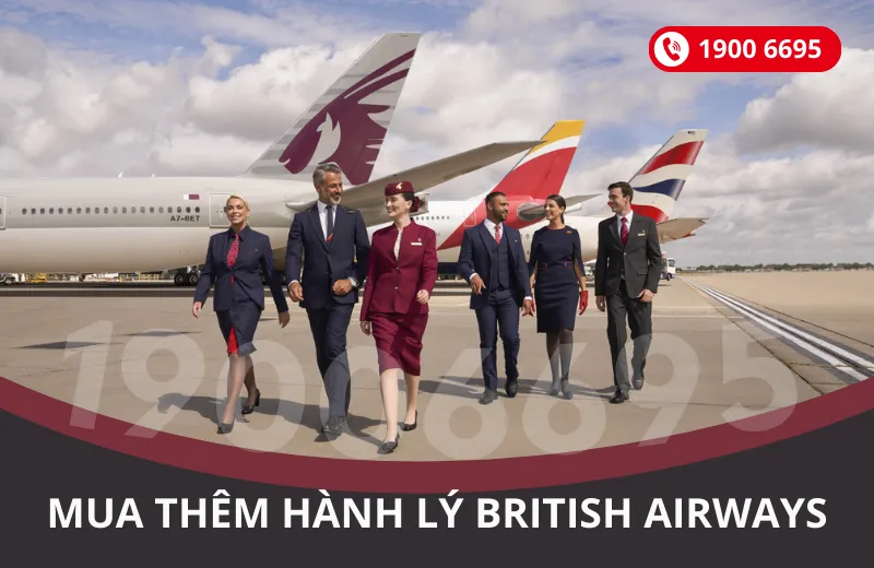 Mua thêm hành lý British Airways