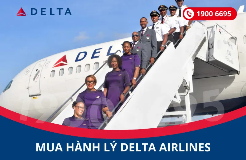 Mua thêm hành lý Delta Airlines