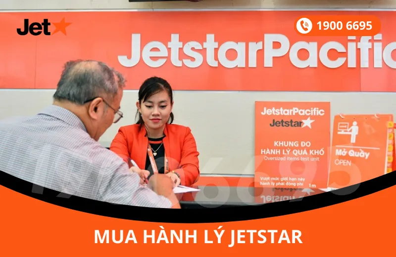 Mua thêm hành lý Jetstar