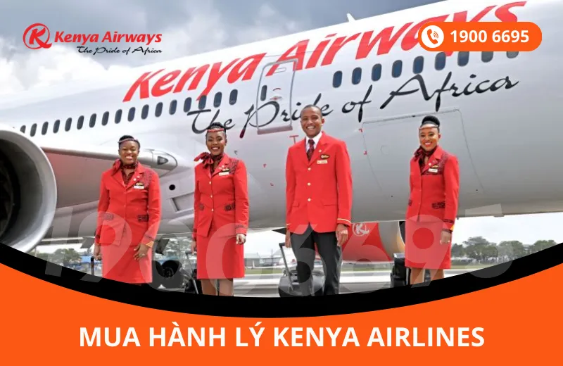 Mua thêm hành lý Kenya Airlines
