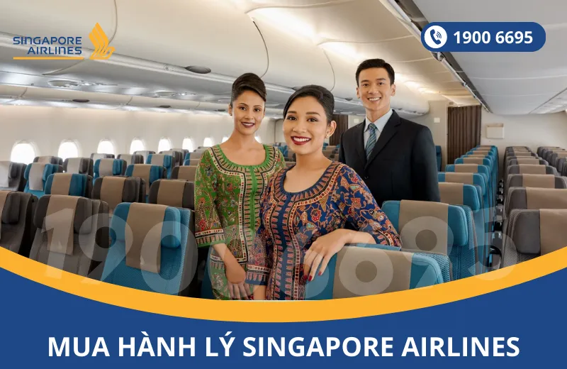 Mua thêm hành lý Singapore Airlines