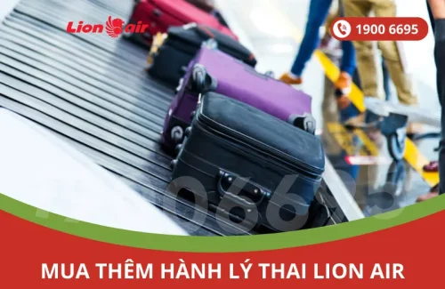 Mua thêm hành lý Thai Lion Air
