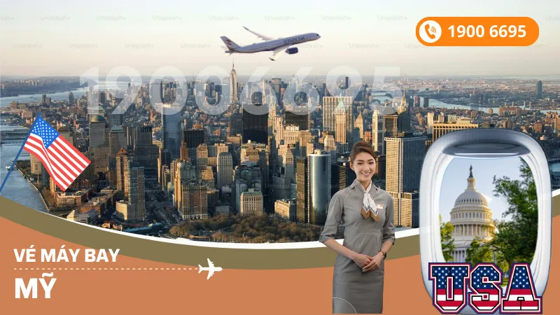 Vé máy bay Starlux Airlines đi Mỹ