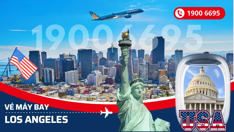 Vé máy bay Vietnam Airlines đi Los Angeles