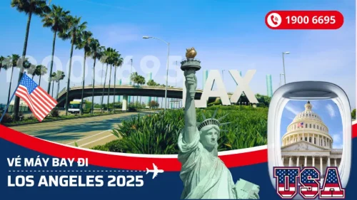 Vé máy bay đi Los Angeles giá rẻ mới nhất