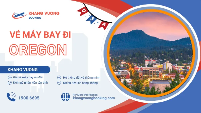 Vé máy bay đi Oregon