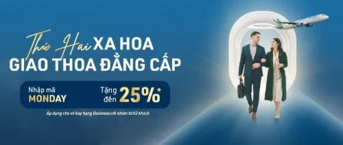 Bamboo Airways ưu đãi 25% giá vé hạng Business