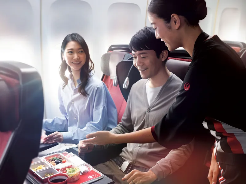 Hạng ghế và vị trí ngồi trên chuyến bay Japan Airlines đi New York