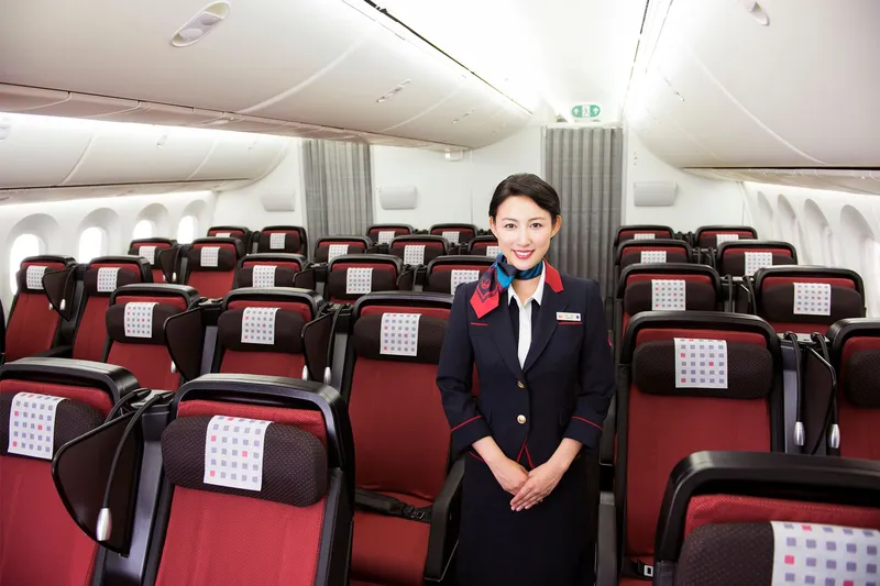 Hạng ghế và vị trí ngồi trên chuyến bay Japan Airlines đi San Jose