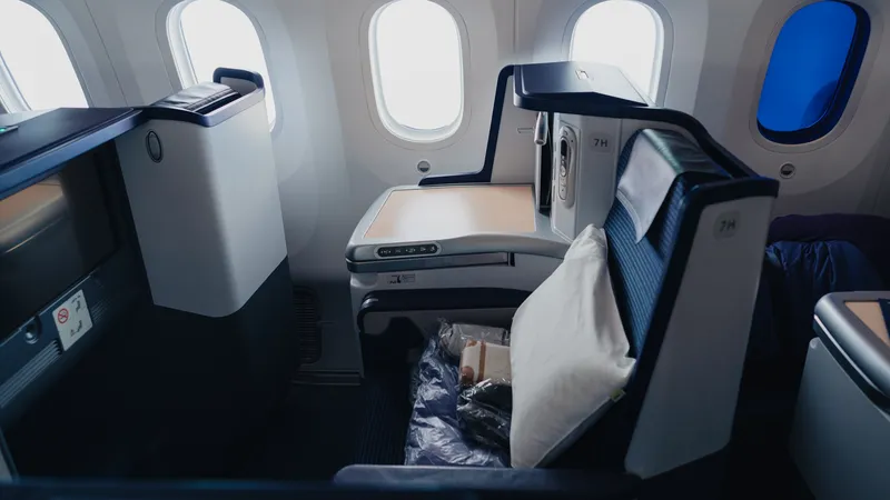 Hạng ghế và vị trí ngồi trên chuyến bay Nippon Airways đi Dallas