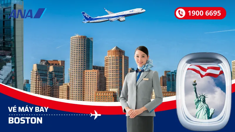 Vé máy bay Nippon Airways đi Boston