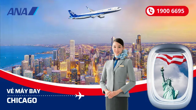 Vé máy bay Nippon Airways đi Chicago