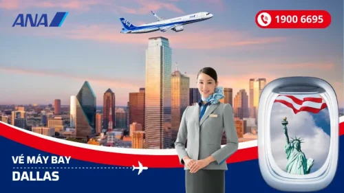 Vé máy bay Nippon Airways đi Dallas Texas